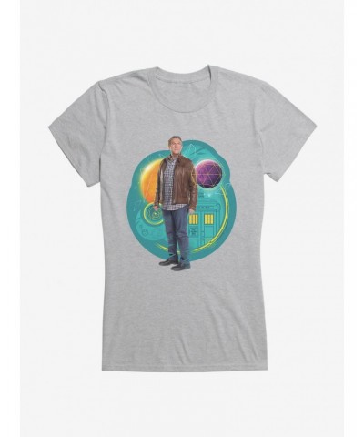 Doctor Who The Thirteenth Doctor Graham O'Brien Girls T-Shirt $11.70 T-Shirts