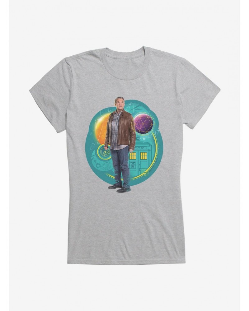 Doctor Who The Thirteenth Doctor Graham O'Brien Girls T-Shirt $11.70 T-Shirts