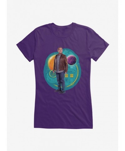 Doctor Who The Thirteenth Doctor Graham O'Brien Girls T-Shirt $11.70 T-Shirts