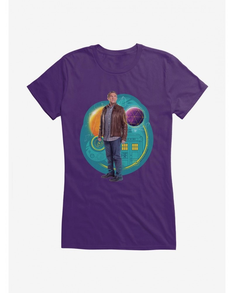 Doctor Who The Thirteenth Doctor Graham O'Brien Girls T-Shirt $11.70 T-Shirts