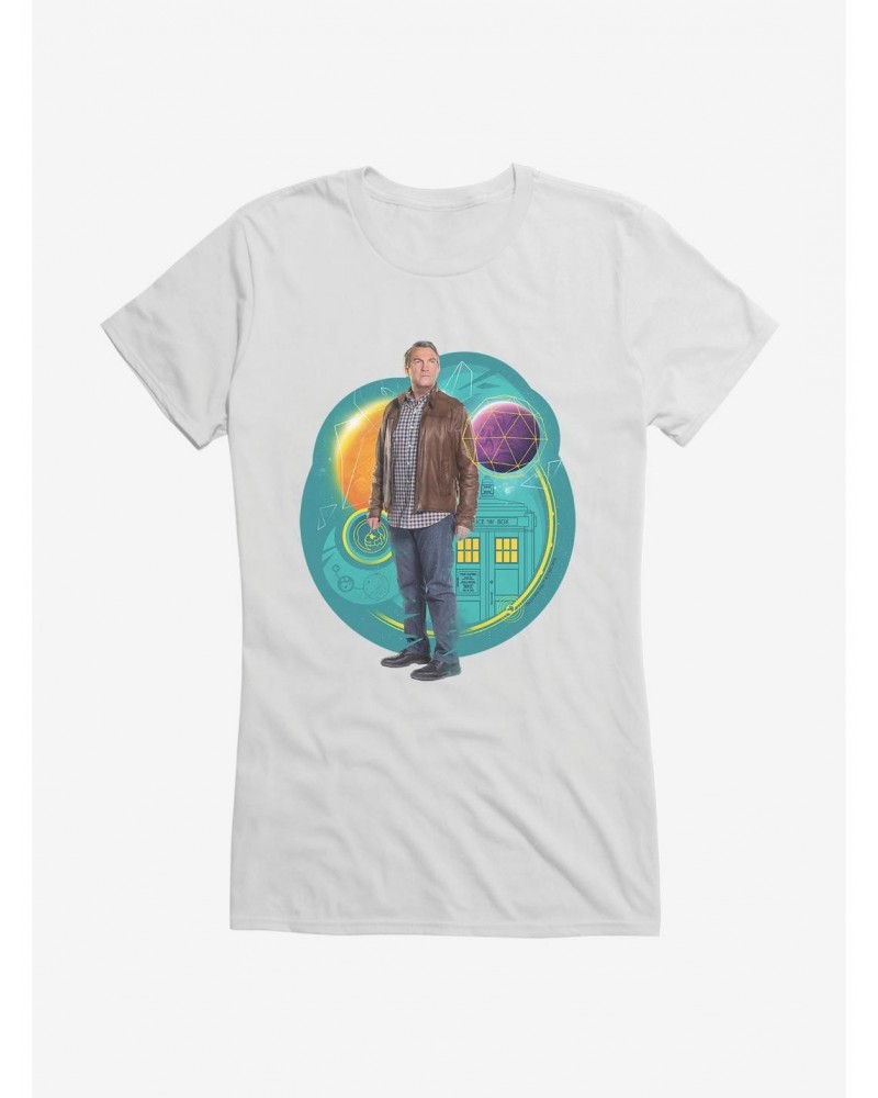 Doctor Who The Thirteenth Doctor Graham O'Brien Girls T-Shirt $11.70 T-Shirts