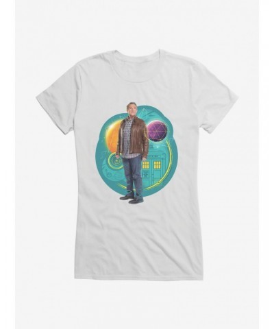 Doctor Who The Thirteenth Doctor Graham O'Brien Girls T-Shirt $11.70 T-Shirts