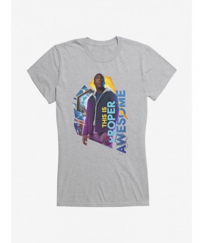 Doctor Who Thirteenth Doctor Proper Awesome Girls T-Shirt $7.47 T-Shirts