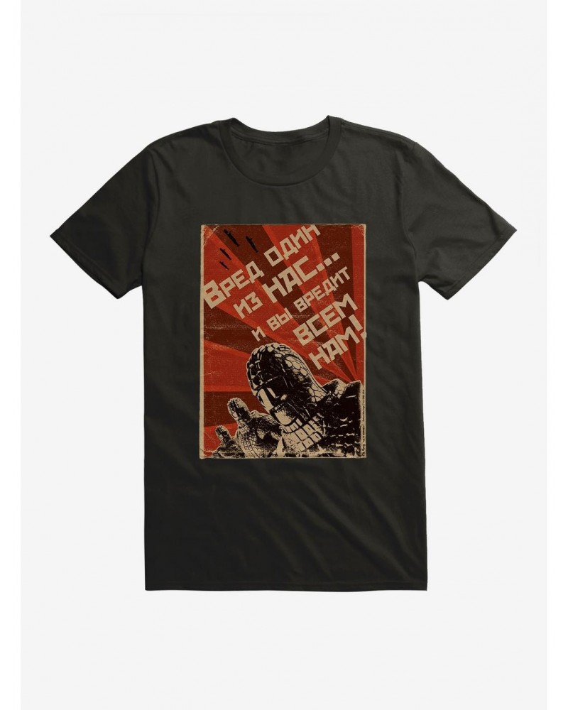 Doctor Who Red March Poster T-Shirt $11.23 T-Shirts