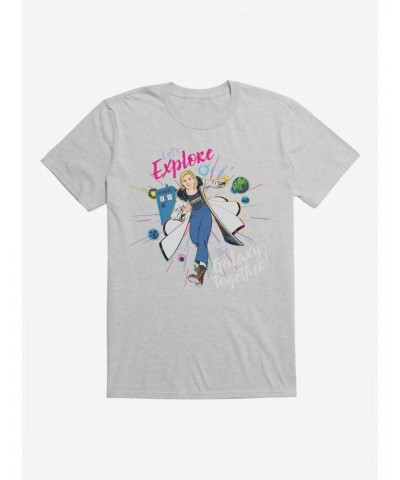 Doctor Who The Thirteenth Doctor Let's Explore The Galaxy Together! T-Shirt $9.80 T-Shirts