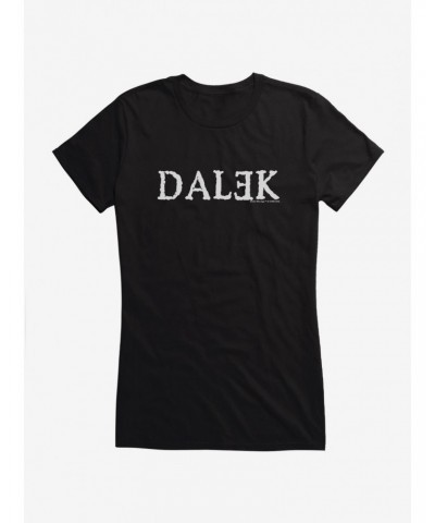 Doctor Who Dalek Mirror E Girls T-Shirt $12.20 T-Shirts