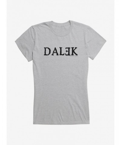 Doctor Who Dalek Mirror E Girls T-Shirt $12.20 T-Shirts