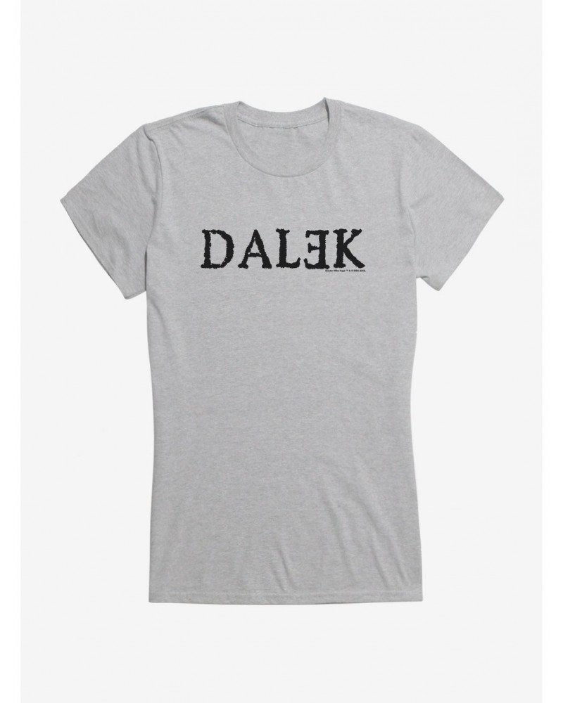 Doctor Who Dalek Mirror E Girls T-Shirt $12.20 T-Shirts