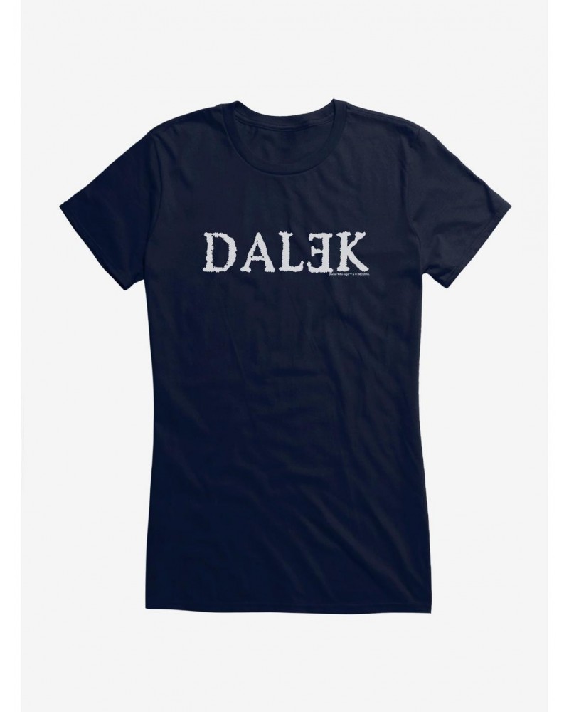 Doctor Who Dalek Mirror E Girls T-Shirt $12.20 T-Shirts