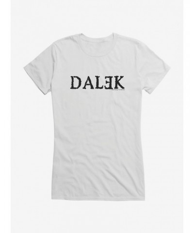 Doctor Who Dalek Mirror E Girls T-Shirt $12.20 T-Shirts