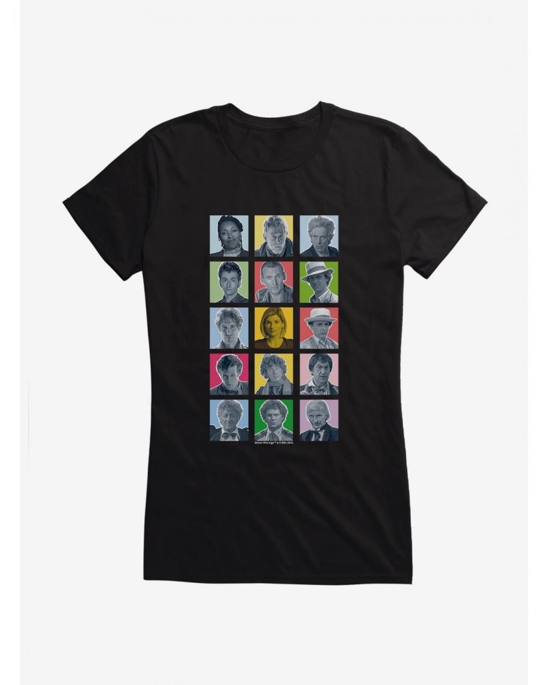 Doctor Who Series 12 Episode 10 All Doctors Girls T-Shirt $8.96 T-Shirts