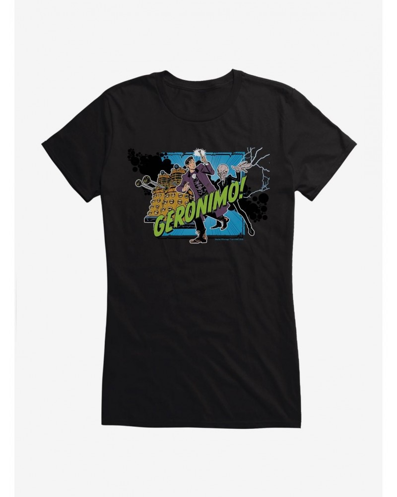 Doctor Who Geronimo Girls T-Shirt $10.46 T-Shirts