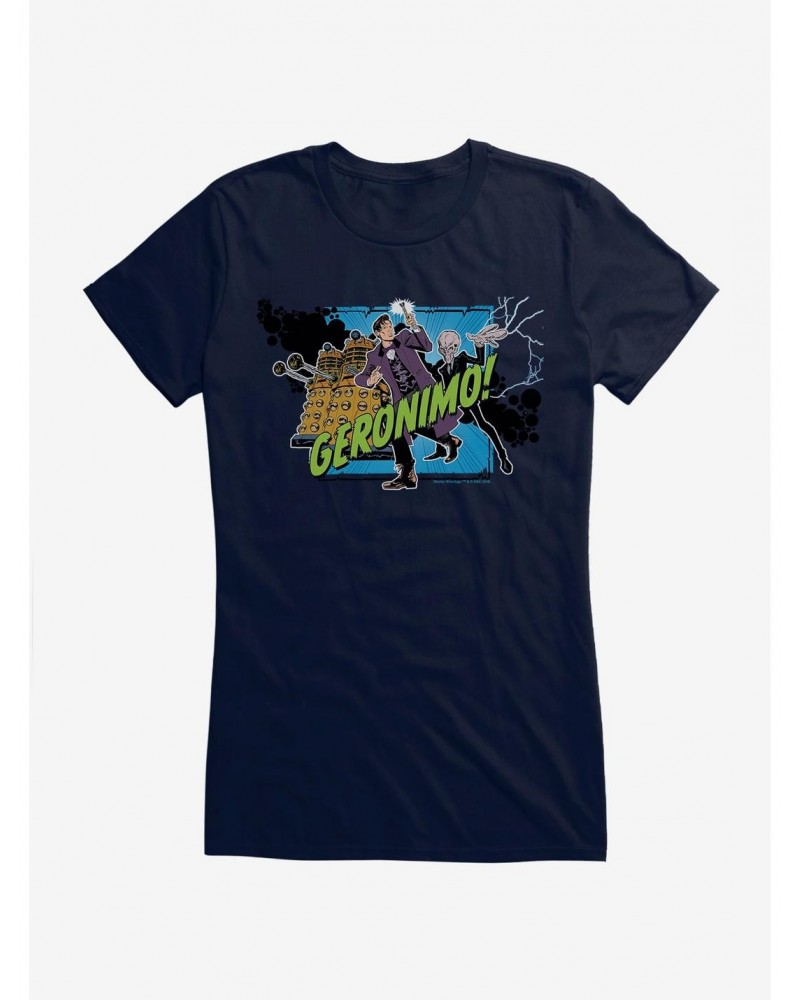 Doctor Who Geronimo Girls T-Shirt $10.46 T-Shirts