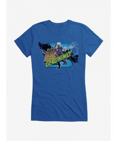 Doctor Who Geronimo Girls T-Shirt $10.46 T-Shirts