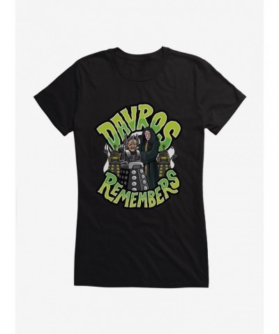 Doctor Who Davros Remembers Girls T-Shirt $12.20 T-Shirts