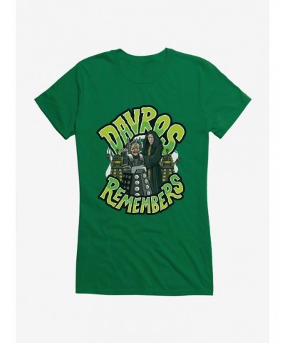 Doctor Who Davros Remembers Girls T-Shirt $12.20 T-Shirts