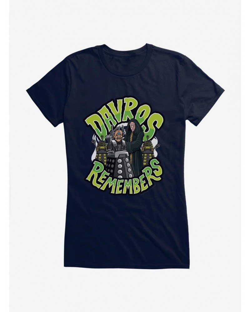 Doctor Who Davros Remembers Girls T-Shirt $12.20 T-Shirts