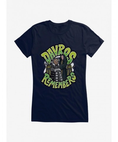 Doctor Who Davros Remembers Girls T-Shirt $12.20 T-Shirts