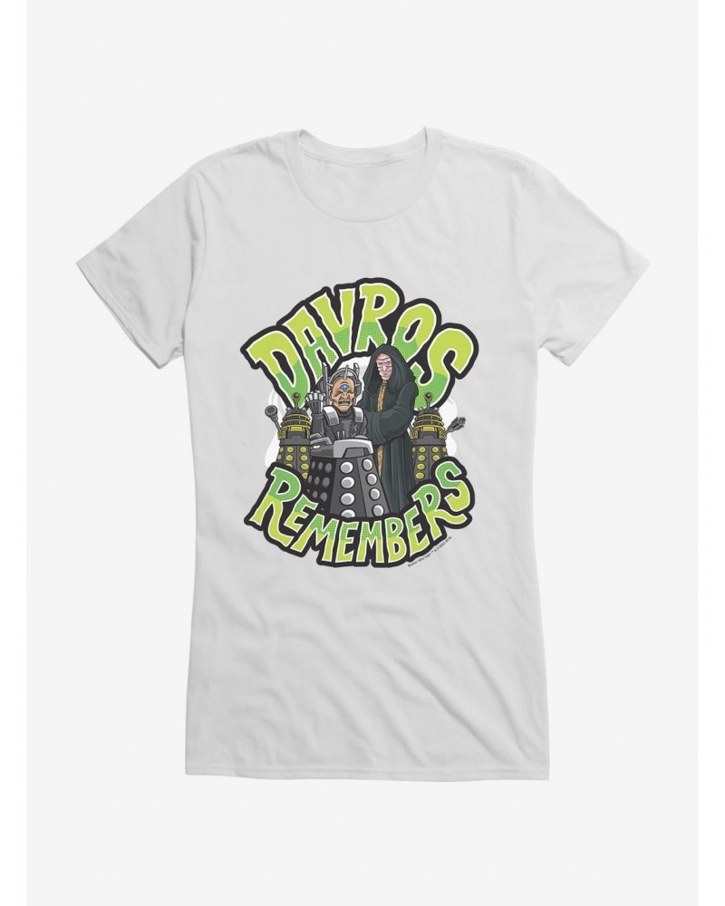 Doctor Who Davros Remembers Girls T-Shirt $12.20 T-Shirts