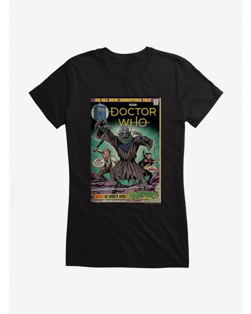 Doctor Who Seventh Doctor Haemovores Comic Girls T-Shirt $7.72 T-Shirts