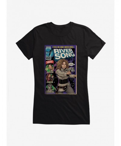 Doctor Who River Song Comic Girls T-Shirt $8.72 T-Shirts