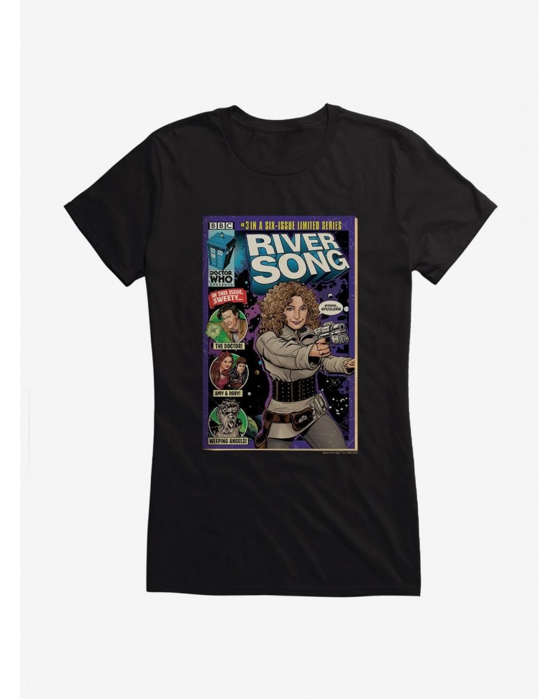 Doctor Who River Song Comic Girls T-Shirt $8.72 T-Shirts