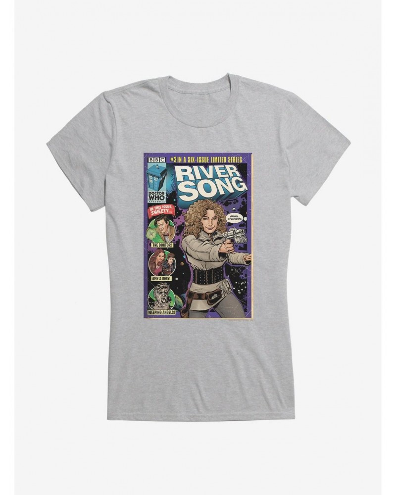 Doctor Who River Song Comic Girls T-Shirt $8.72 T-Shirts