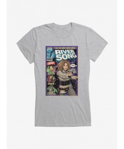 Doctor Who River Song Comic Girls T-Shirt $8.72 T-Shirts