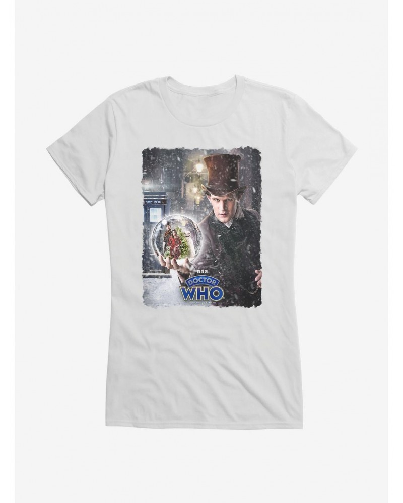 Doctor Who The Snowmen Girls T-Shirt $10.46 T-Shirts