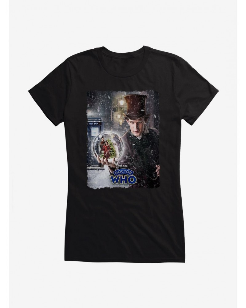 Doctor Who The Snowmen Girls T-Shirt $10.46 T-Shirts