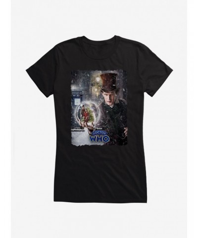 Doctor Who The Snowmen Girls T-Shirt $10.46 T-Shirts