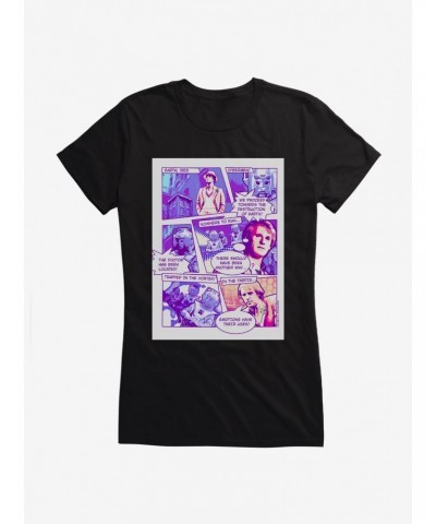 Doctor Who Cybermen Comic Page Girls T-Shirt $11.95 T-Shirts