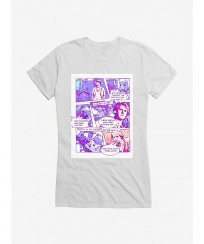 Doctor Who Cybermen Comic Page Girls T-Shirt $11.95 T-Shirts