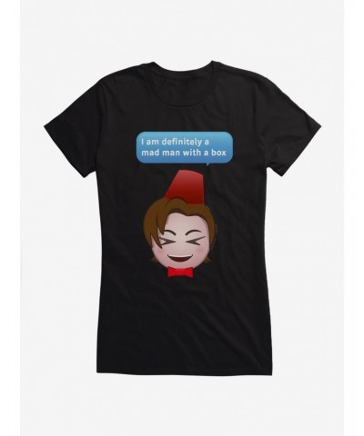 Doctor Who Eleventh Doctor Mad Man With A Box Girls T-Shirt $11.70 T-Shirts