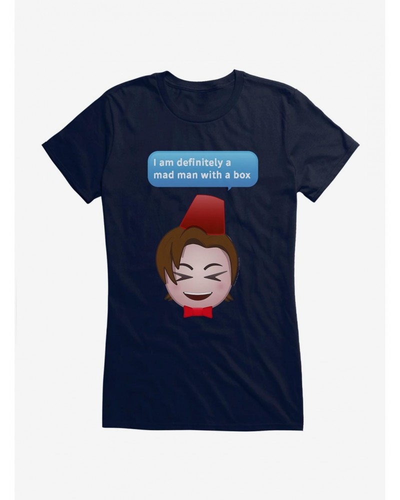 Doctor Who Eleventh Doctor Mad Man With A Box Girls T-Shirt $11.70 T-Shirts