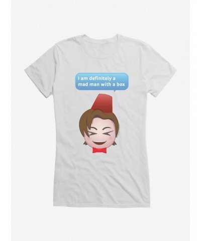 Doctor Who Eleventh Doctor Mad Man With A Box Girls T-Shirt $11.70 T-Shirts