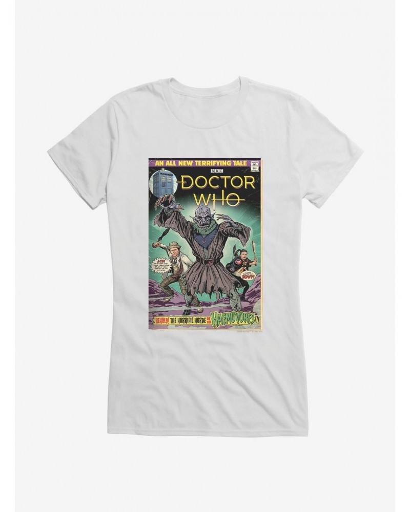 Doctor Who Seventh Doctor Haemovores Comic Girls T-Shirt $7.72 T-Shirts