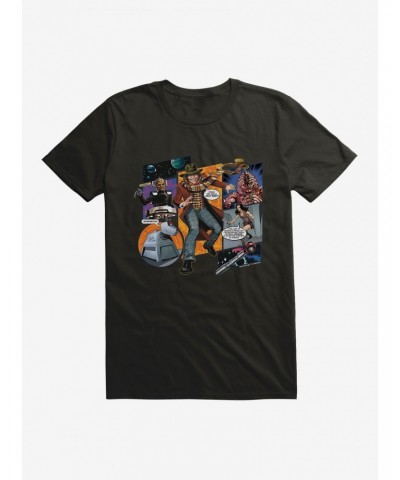 Doctor Who The Fourth Doctor, Leela, And K9 Comic T-Shirt $11.95 T-Shirts