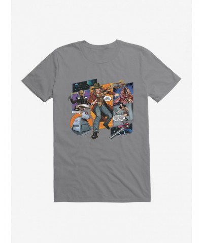 Doctor Who The Fourth Doctor, Leela, And K9 Comic T-Shirt $11.95 T-Shirts