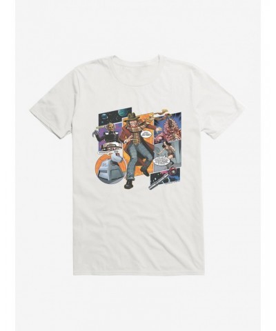 Doctor Who The Fourth Doctor, Leela, And K9 Comic T-Shirt $11.95 T-Shirts