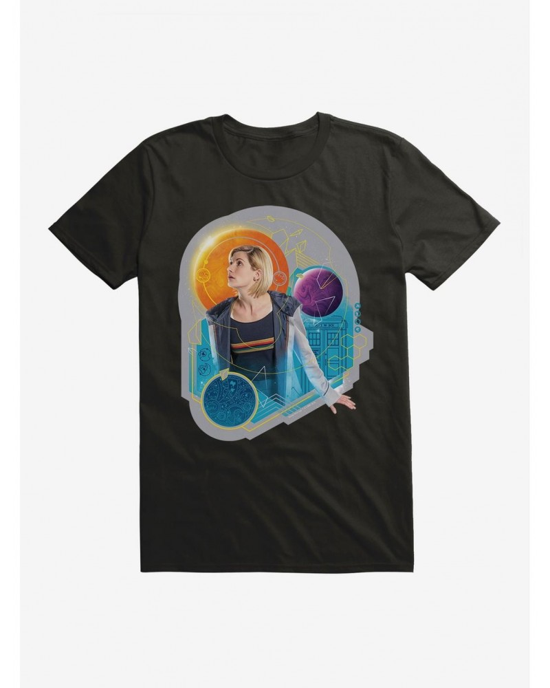 Doctor Who The Thirteenth Doctor Galaxy T-Shirt $7.41 T-Shirts