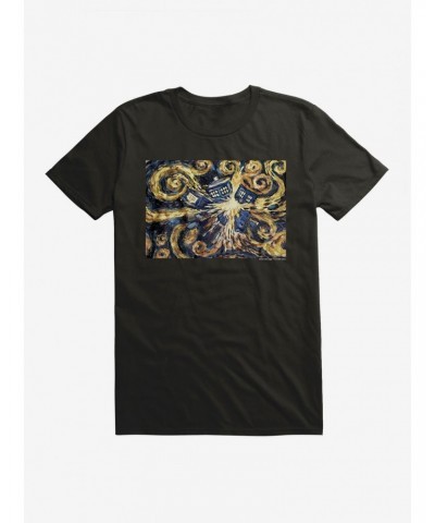 Doctor Who A Starry Tardis T-Shirt $9.56 T-Shirts