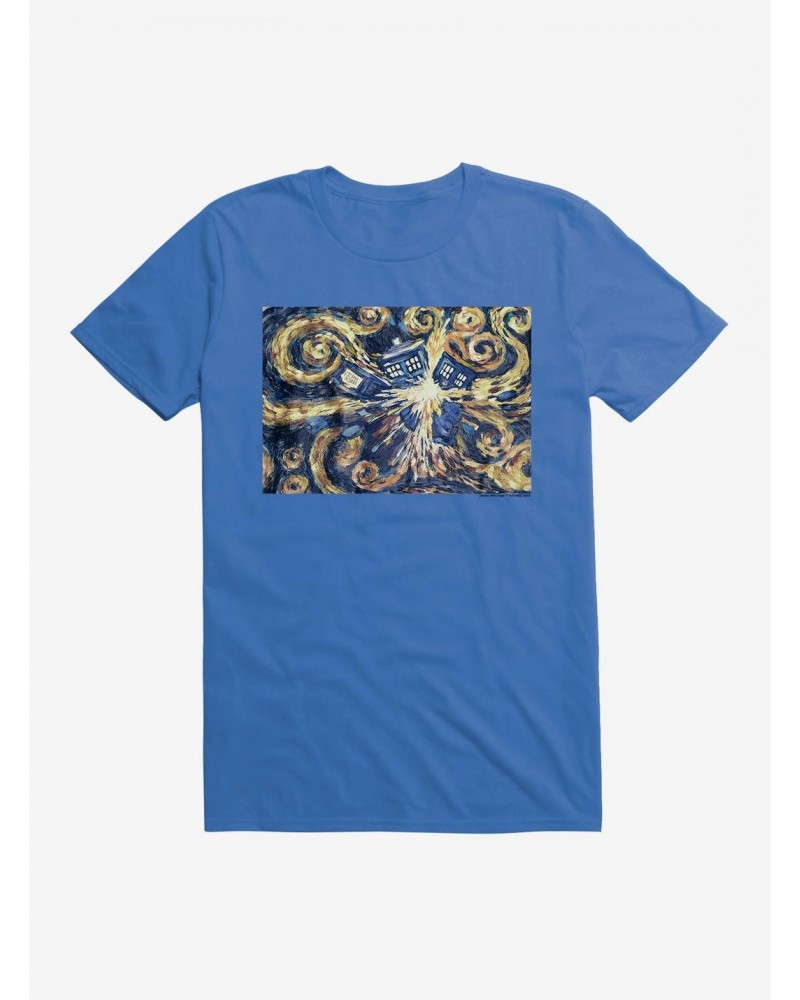 Doctor Who A Starry Tardis T-Shirt $9.56 T-Shirts