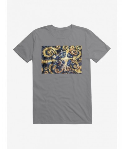 Doctor Who A Starry Tardis T-Shirt $9.56 T-Shirts