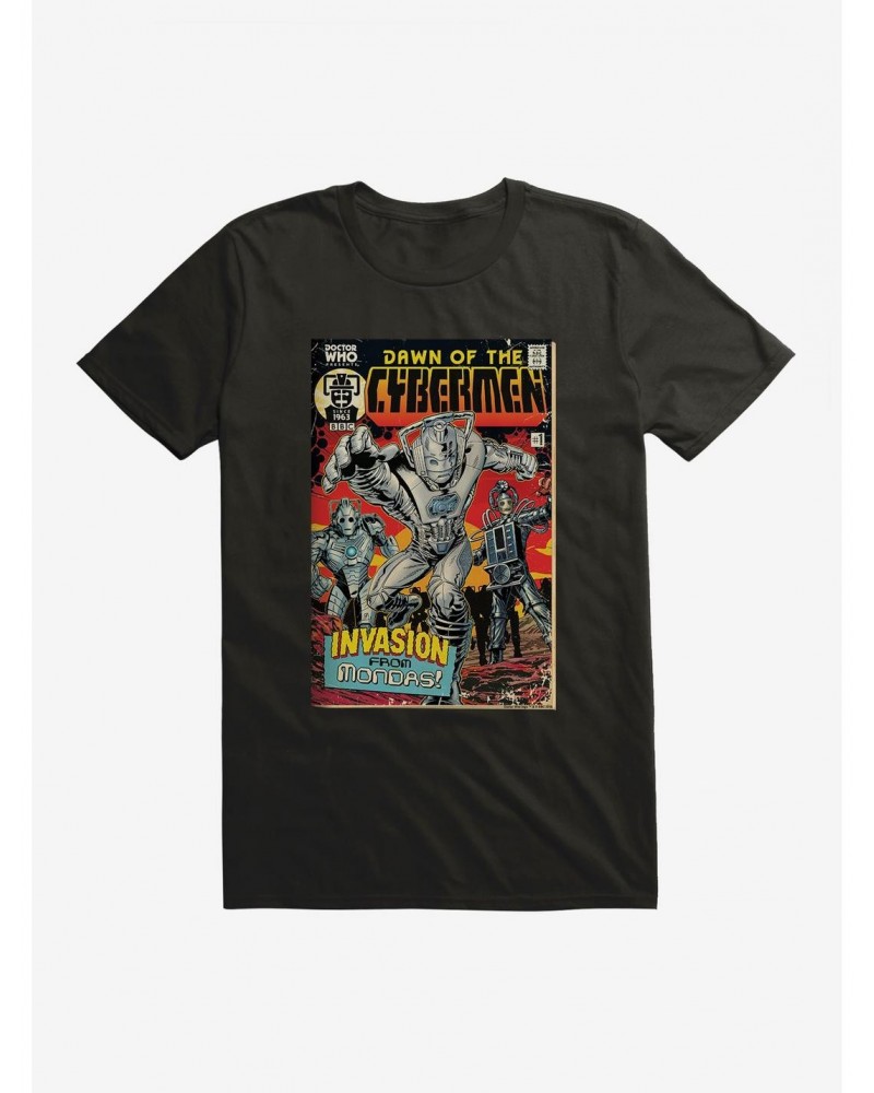 Doctor Who Cybermen Dawn Of The Cybermen T-Shirt $9.08 T-Shirts