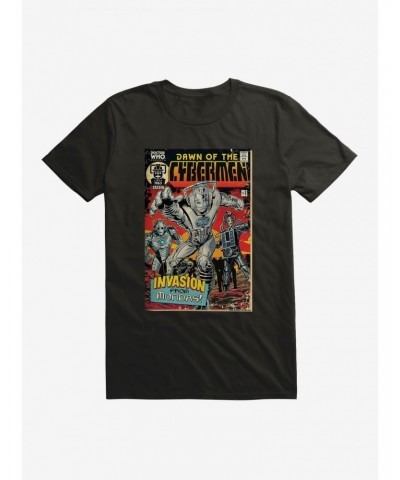 Doctor Who Cybermen Dawn Of The Cybermen T-Shirt $9.08 T-Shirts