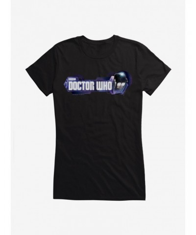 Doctor Who TARDIS Title Screen Girls T-Shirt $9.46 T-Shirts