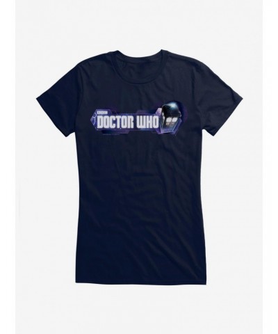 Doctor Who TARDIS Title Screen Girls T-Shirt $9.46 T-Shirts