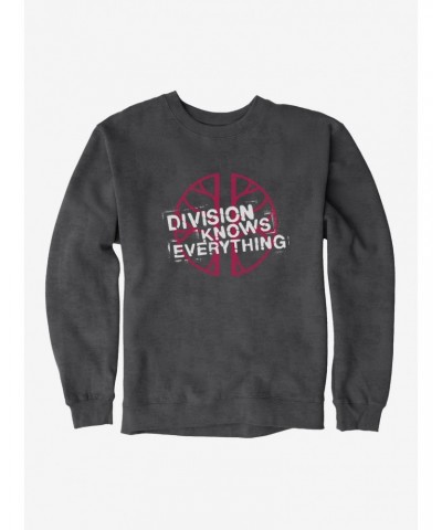 Doctor Who Division Knows Everything Sweatshirt $13.65 Sweatshirts