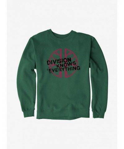 Doctor Who Division Knows Everything Sweatshirt $13.65 Sweatshirts